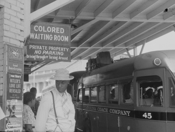 PC: Jack Delano, "At the bus station in Durham, North Carolina" May 1940